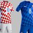 Hrvaška Euro 2016 dres