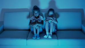 otroci, televizija, film, strah