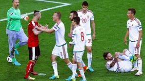 Marko Arnautović Avstrija Madžarska Euro 2016