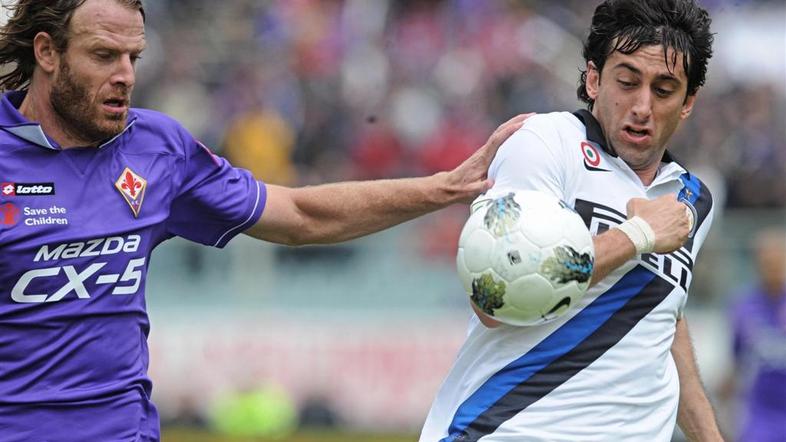 Natali Milito Fiorentina Inter Milan Serie A Italija liga prvenstvo