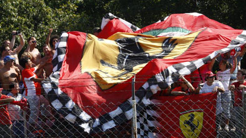 Monza bo konec tedna v znamenju rdeče barve in poskočnega konjiča.