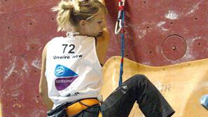 Natalija Gros (na sliki) in Klemen Bečan sta prišla do srebra, Mina Markovič pa 