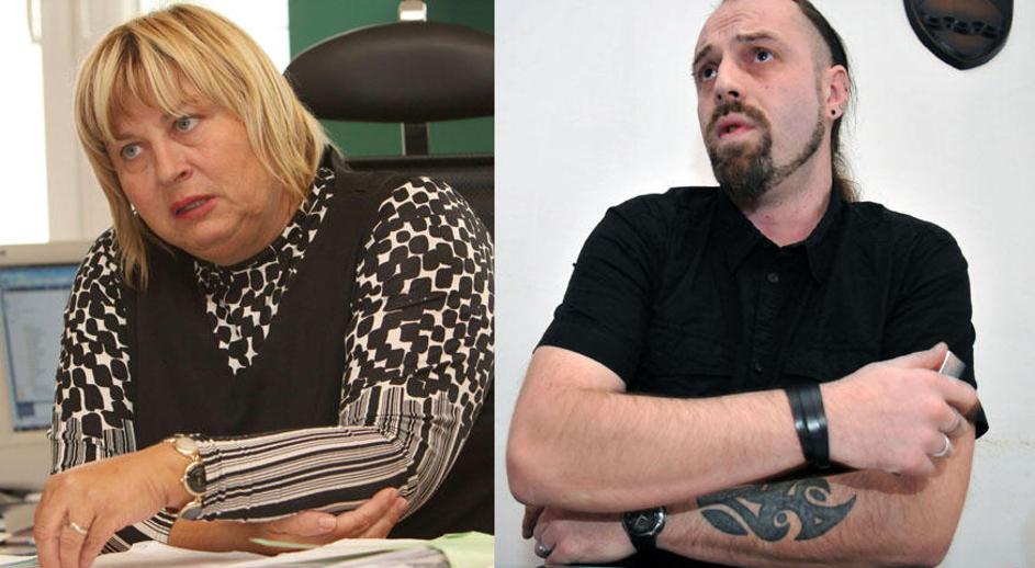 Lucija Šikovec Ušaj in Matic Munc. (Foto: Žurnal24)