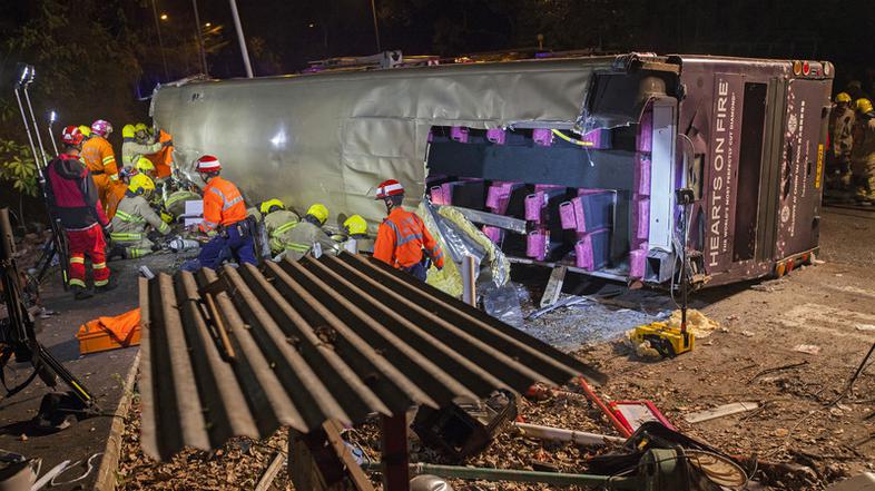 Nesreča avtobusa na Kitajskem