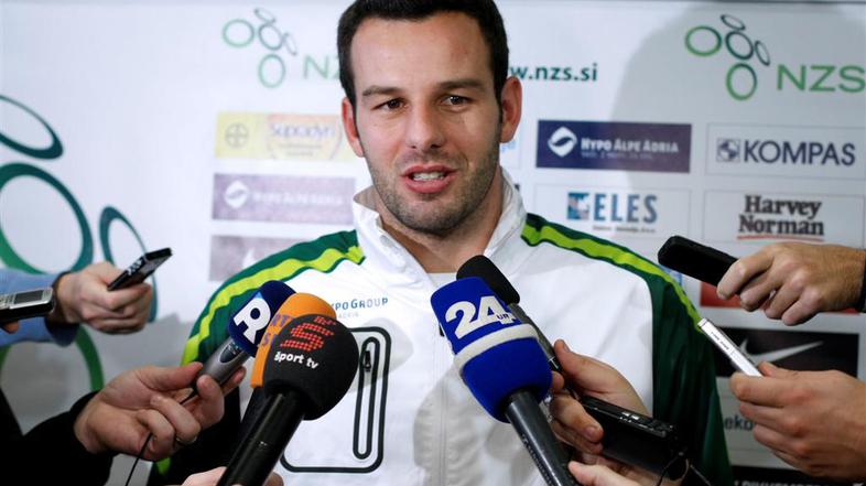 Slovenija zbor reprezentanca Ptuj hotel Primus Samir Handanović