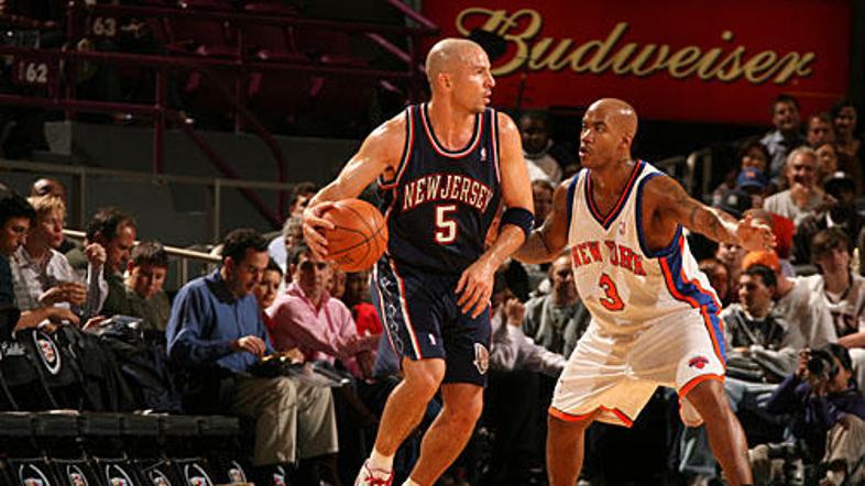 Jason Kidd je dosegel 88. trojni dvojček v karieri in 50. v dresu Mrežic.