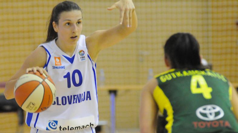 Teja Oblak Slovenska košarkarska reprezentanca Slovenija