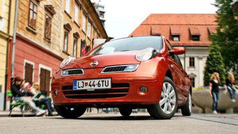 Tokrat smo na testu preizkusili nissan micro.