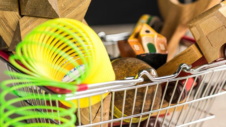 Nakupovalni voziček - igrače