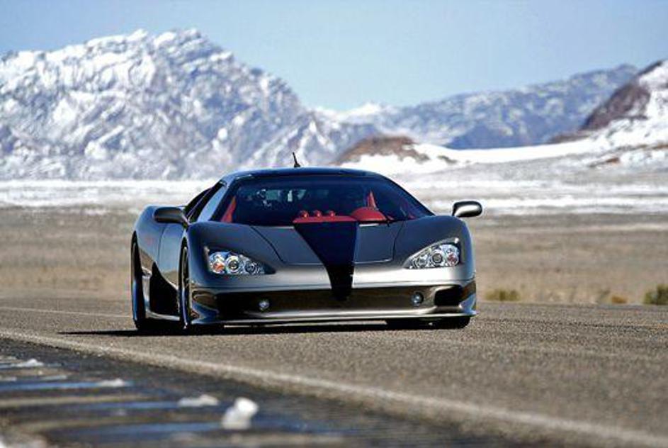 Za SSC ultimate aero je treba odšteti 400.000 evrov. Ni malo, a počasnejši veyro