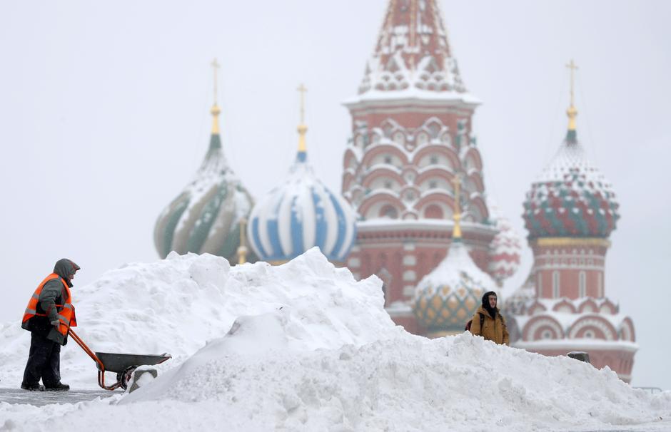 Moskva, sneg | Avtor: Epa