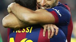 Lionel Messi in Luis Suarez