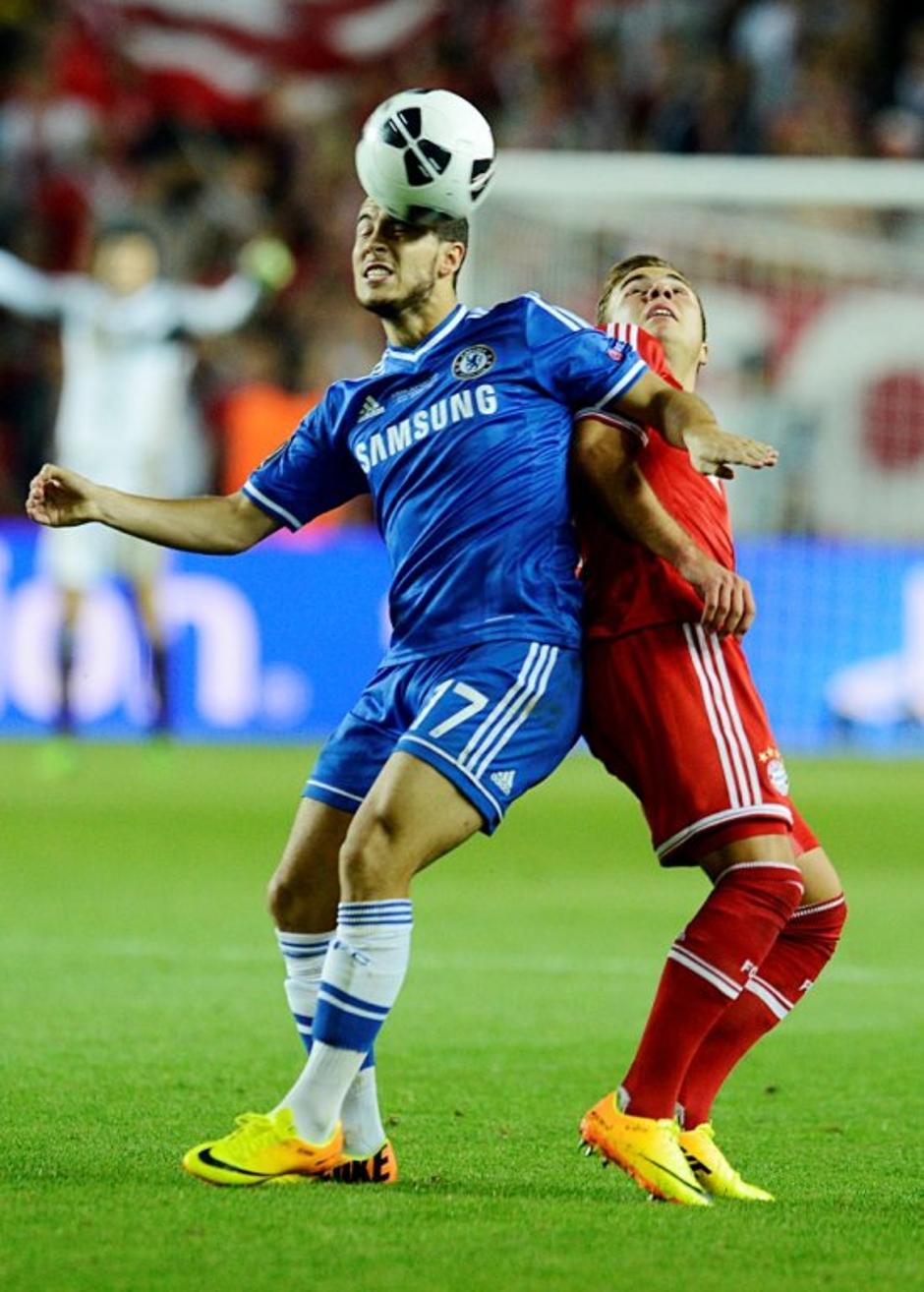 Hazard Götze Bayern Chelsea evropski superpokal Praga finale | Avtor: EPA