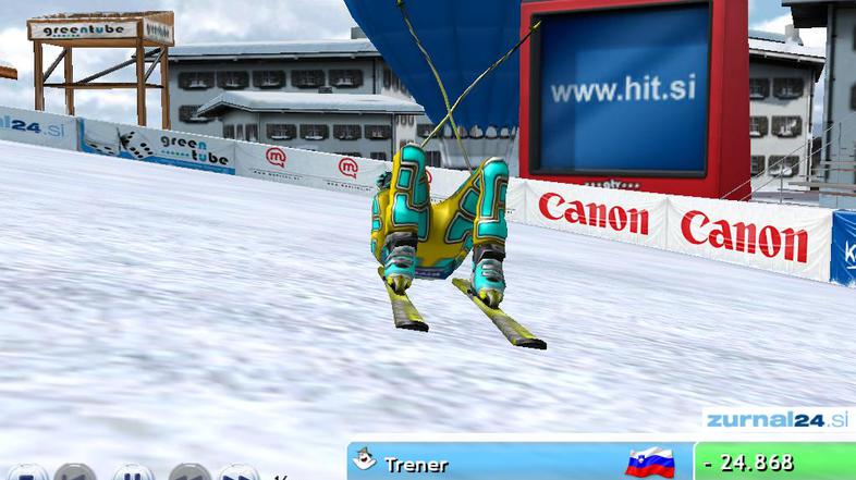 Slovenski tekmovalci zaenkrat četrti najhitrejši.