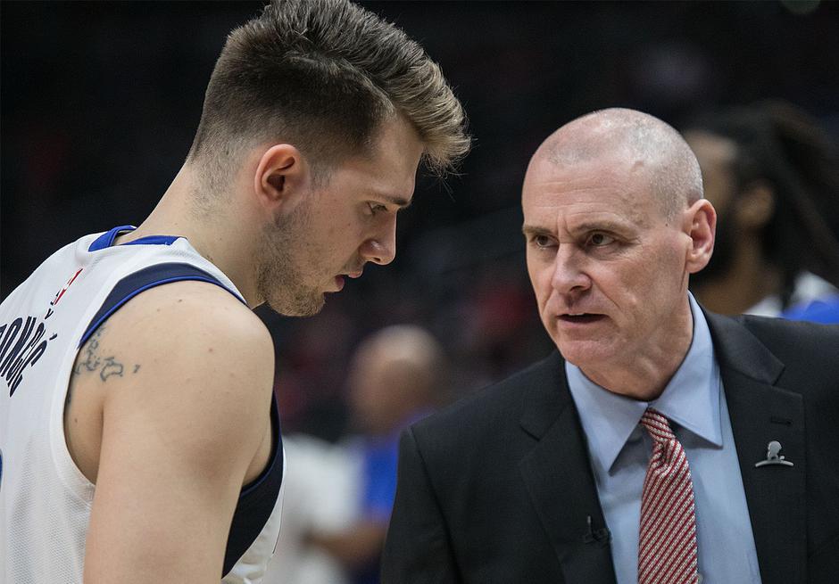 Rick Carlisle in Luka Dončić | Avtor: Profimedia