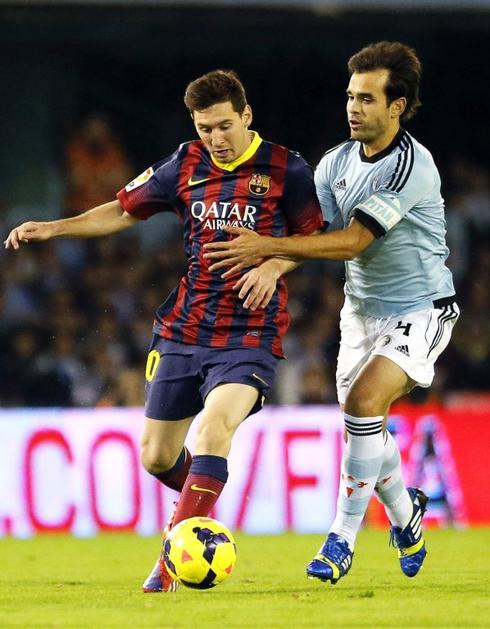 Messi Oubina Celta Vigo Barcelona