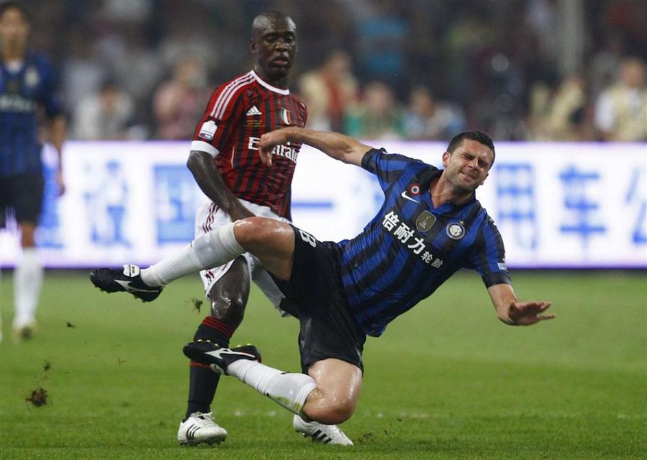 Thiago Motta Superpokal Inter Milan