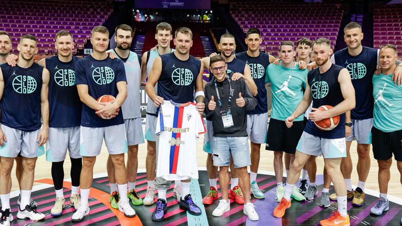 trening košarkarske reperezentance slovenije katovice eurobasket 2025