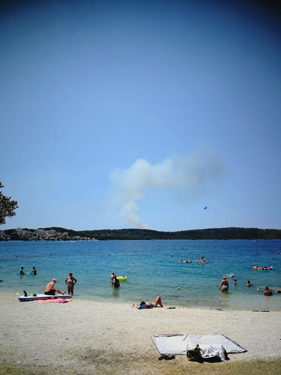 požar Čiovo | Avtor: bralka