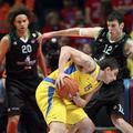 Maccabi je ob polčasu zaostajal za 14 točk, a drugi polčas dobil z 59:40.