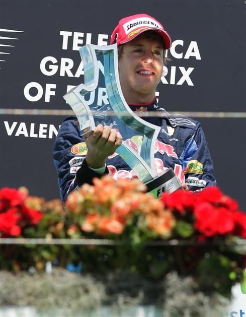 VN Evrope Valencia 2010 Vettel zmagal Red Bull