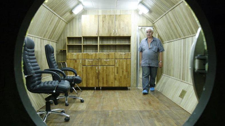 "Dnevna soba" v simulaciji vesoljske ladje