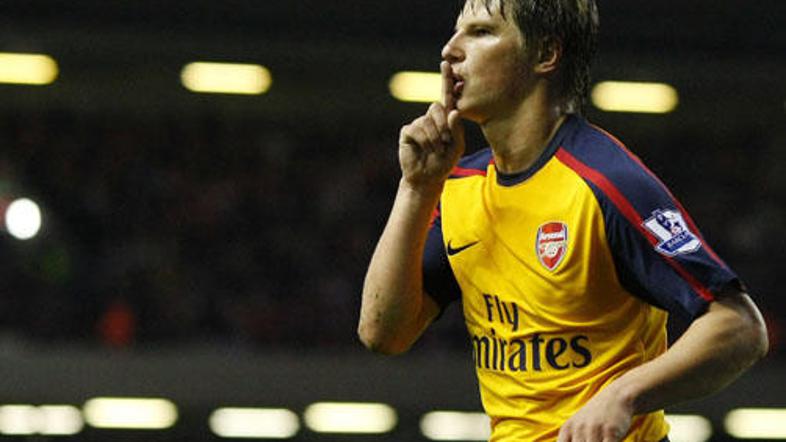 Andrej Aršavin je v torek utišal Anfield.