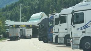 avtoprevozniki, Karavanke, zapora
