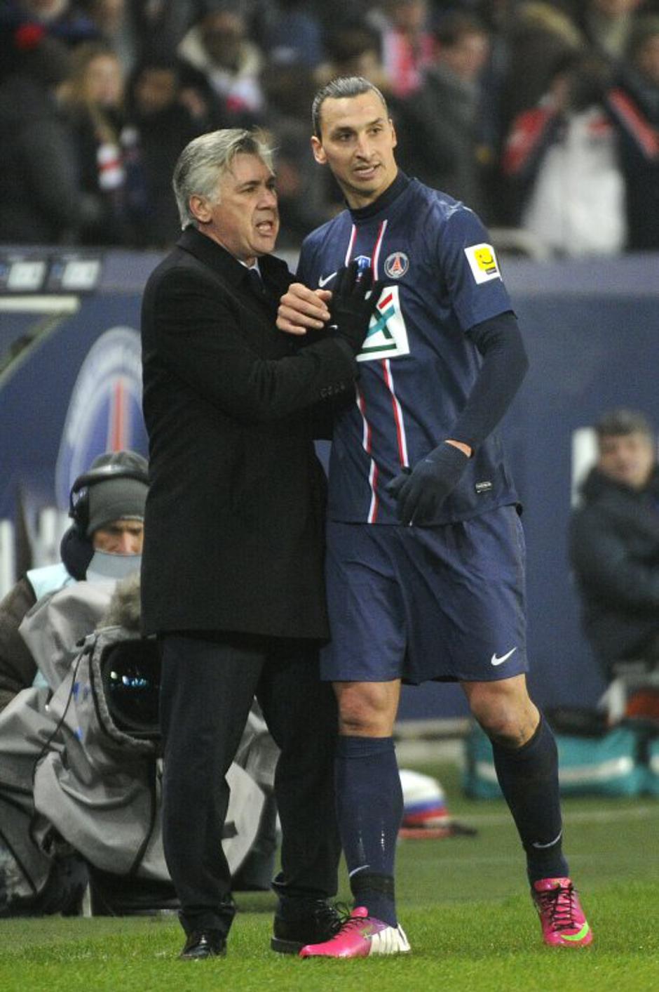 carlo ancelotti zlatan ibrahimovic | Avtor: EPA