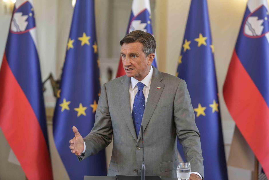 Pahor, Janša | Avtor: Saša Despot