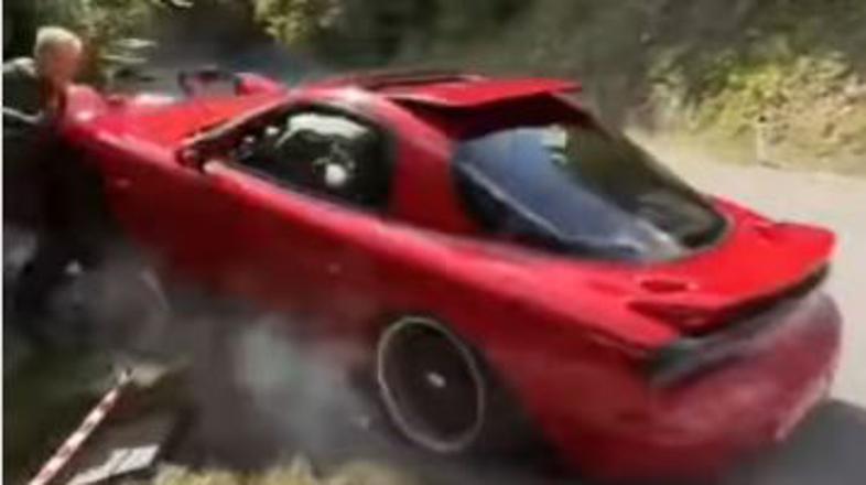 Nesreča na Hrušica Hillclimb