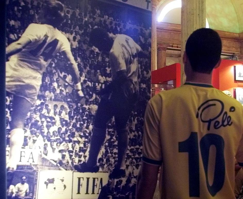 Na večni lestvici naj zadetkov na SP najdete tudi Brazilca Peléja. (Foto: Reuter
