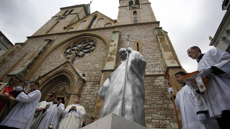 Spomenik papežu J.P.II.