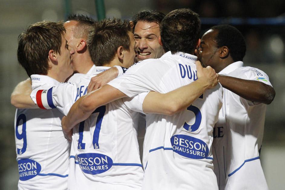 Auxerre zaseda drugo mesto v francoskem državnem prvenstvu. (Foto: Reuters)