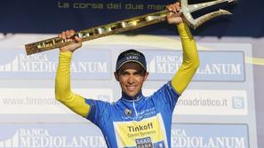 Alberto Contador od Jadrana do Tirenskega morja