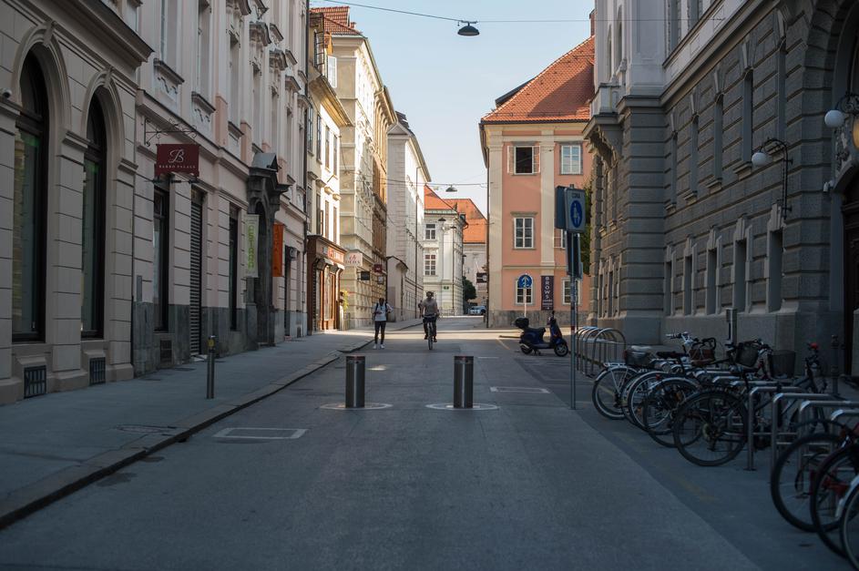 Ljubljana brez turistov