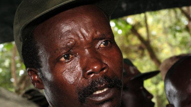 Vodja LRA Joseph Kony je obtožen zločinov proti človeštvu.