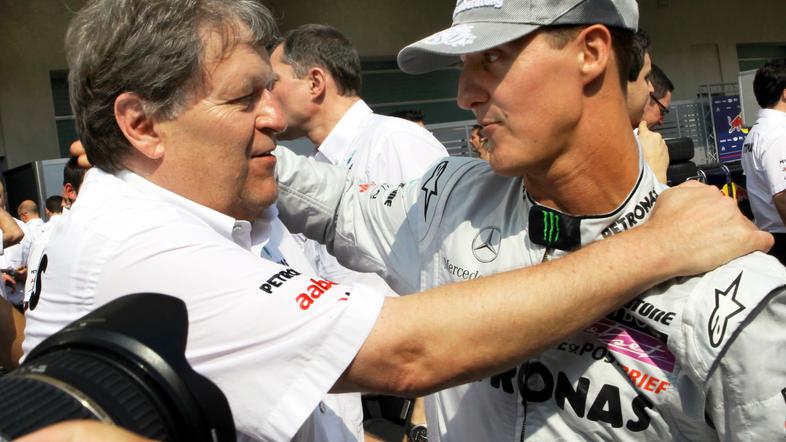 Norbert Haug Michael Schumacher