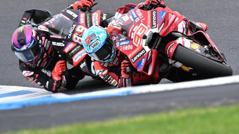 Jorge Martin in Marc Marquez