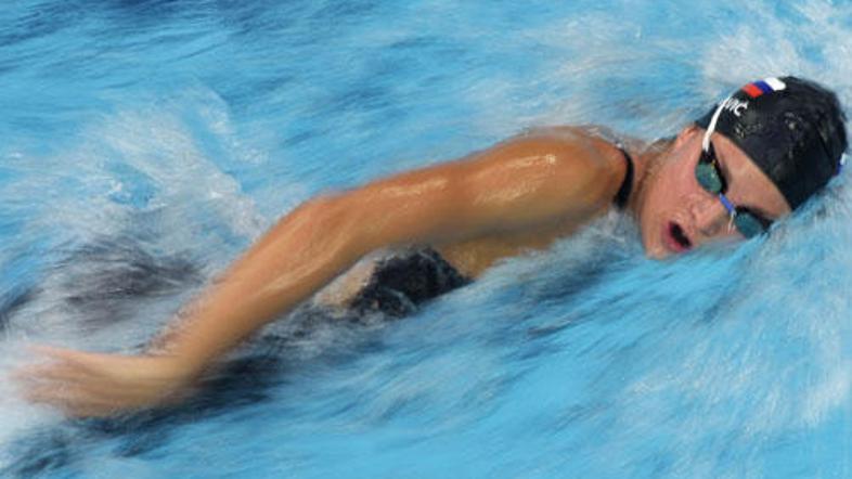 V svoji paradni disciplini je Sara Isakovič izpadla v polfinalu.