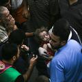 Gaza raketiranje otrok