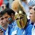 vojak čelada Šparta navijač navijači Grčija Češka Vroclav Euro 2012