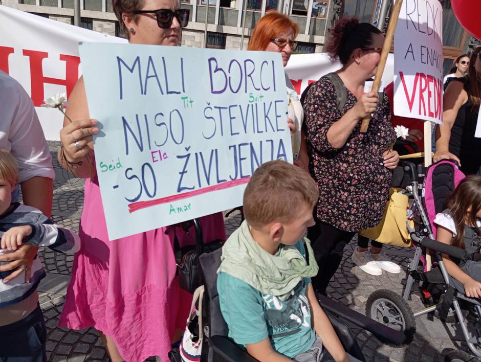 Protest za bolne otroke | Avtor: Žurnal24 