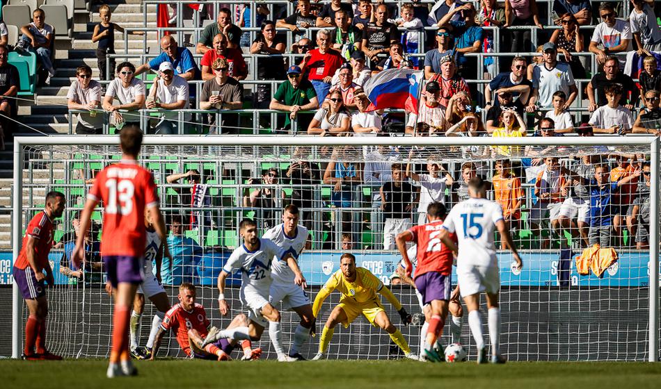 Izjemni Oblak Sloveniji priboril pomembno točko