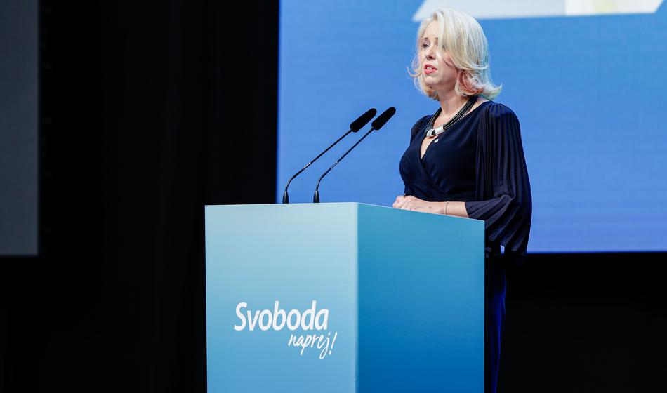 Urška Klakočar Zupančič pokazala svojega rešitelja