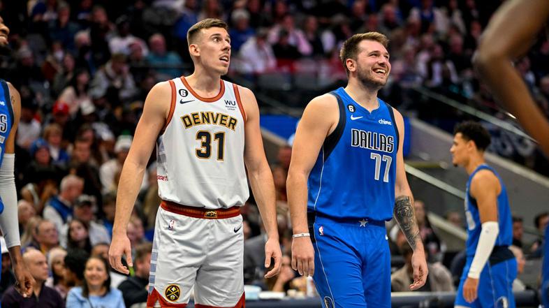 Luka Dončić in Vlatko Čančar