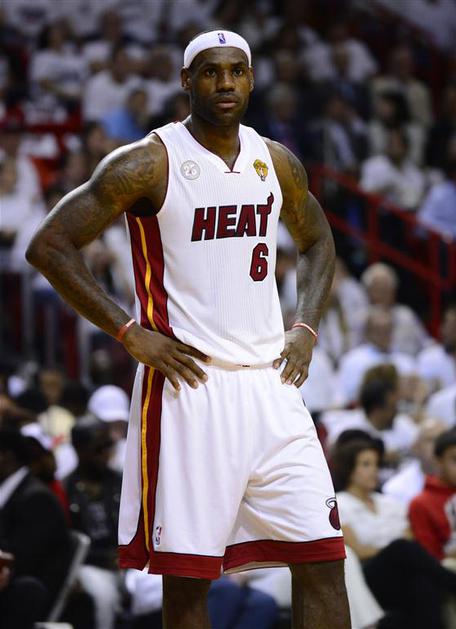 James Miami Heat San Antonio Spurs NBA končnica finale prva tekma