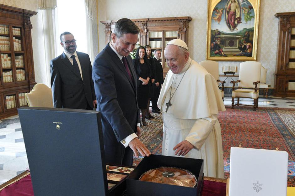 Pahor pri papežu | Avtor: Epa