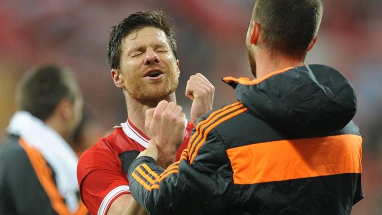 Alonso Ramos pozdrav čestitke soigralec Bayern München Real Madrid Liga prvakov 