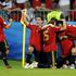 Veselje Špancev po zadetku Fernanda Torresa